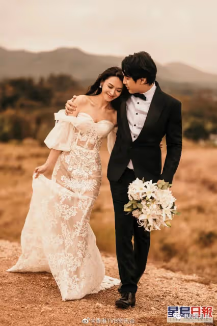 TVB花旦絕美婚紗照曝光!DeepV大露背極性感下周一嫁醫生男友