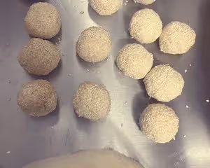 兒時零食開口笑（非常容易做）