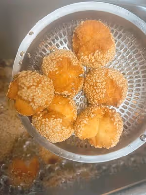 兒時零食開口笑（非常容易做）