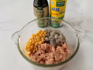 鮮香味美㊙️玉米蝦仁鍋貼