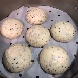 三色藜麥饅頭