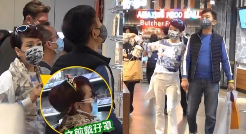 謝霆鋒媽媽「狄波拉」愛美又精緻,同框「小11歲老公」毫無年齡差,70歲說成40歲也不違和