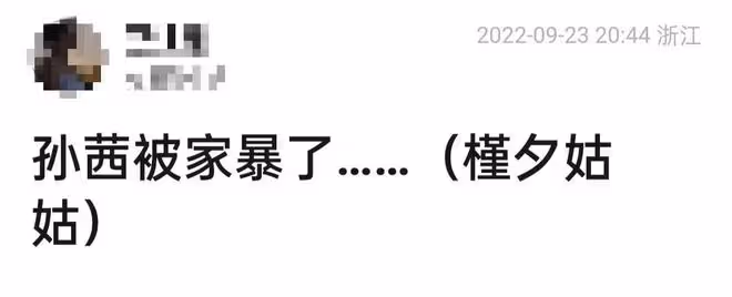 網曝演員孫茜遭家暴!疑孕期被打小腿青紫,曾與富豪老公頻秀恩愛