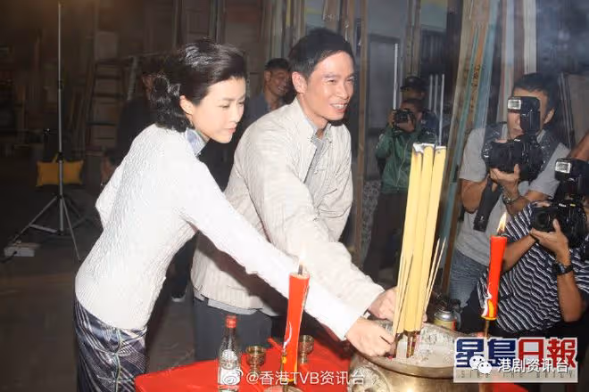 陳茵媺陳豪隔10年再拍劇演情侶!甜爆接老公收工:帶你回家