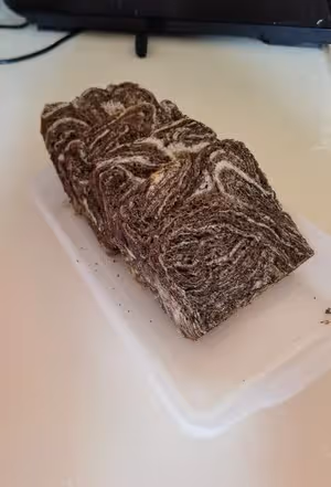 昂貴的爸爸糖巧克力吐司