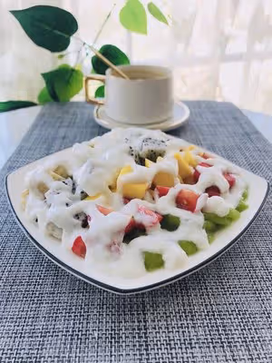 酸奶水果沙拉