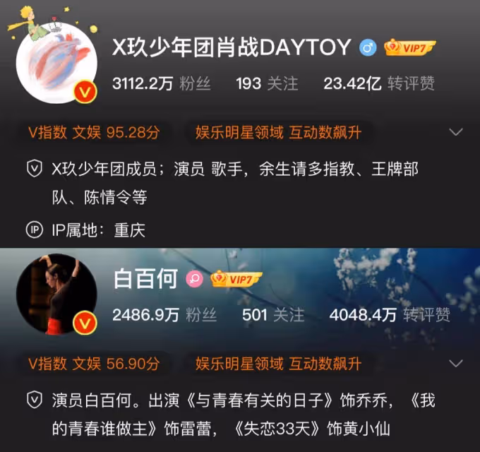 《驕陽伴我》官方博客在幾個小時內已經超過100,000名關注者,肖戰新角色設計