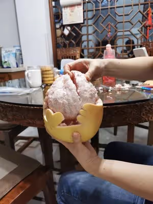 可愛的柚子小熊