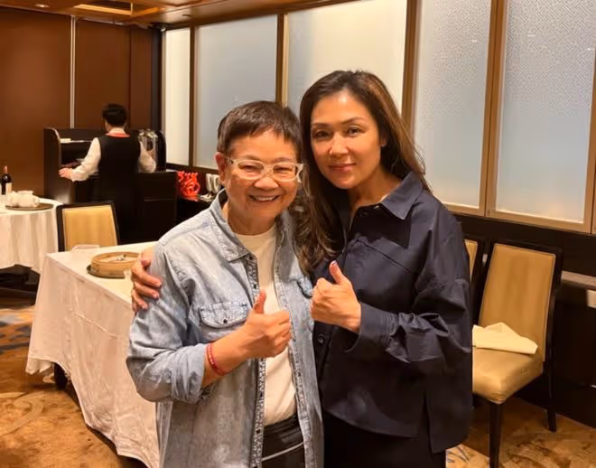 魚翅燕窩吃到撐!53歲張鳳妮罕露面,嫁小7歲富豪定居國外很愜意
