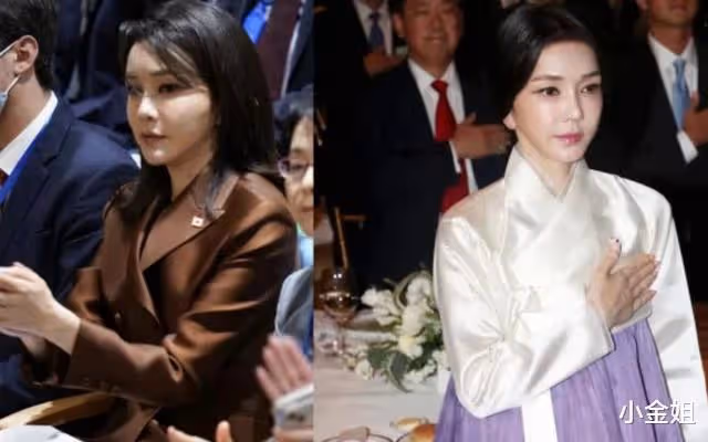 臉垮了!韓國第一夫人整容矽膠臉成功搶鏡,扛不住外媒高清鏡頭