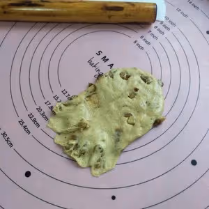 全麥黑糖紅棗核桃軟歐