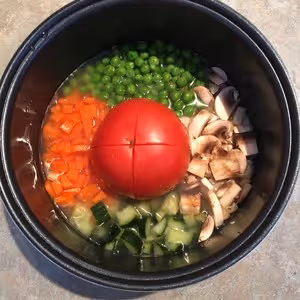 不單調的米飯