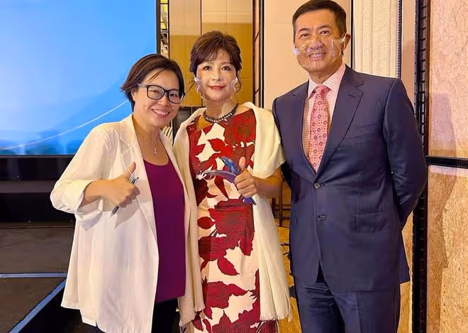 TVB女星曹眾罕露面，53歲氣質仍出眾，碩士畢業後成上市公司董事