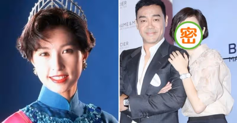 郭藹明真看不出有53歲了，依偎在老公劉青雲肩上，兩人穿著端莊好般配，結婚24年恩愛依舊