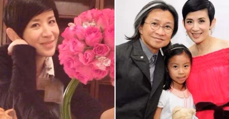 吳君如罕曬香港豪宅內景！裝修簡約大氣上檔次，開放式書架占據整個墻面，窗外視野超開闊，一家三口超溫馨