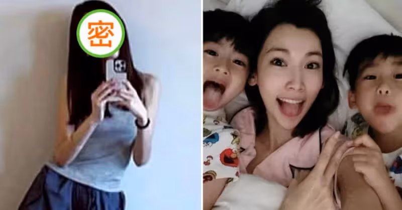 林志穎老婆交通事故後首露面！臉頰瘦了一大塊，照顧老公兒子十分辛苦