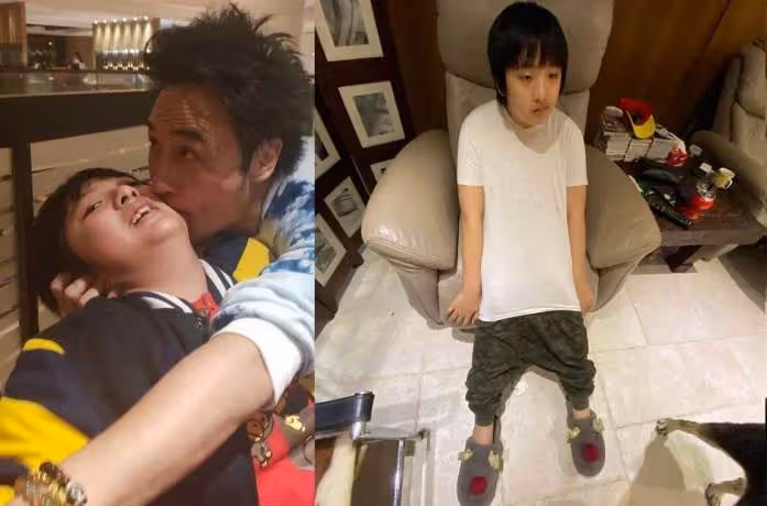 吳鎮宇兒子費曼長大了!13歲的他五官出眾顏值身材俱佳,網友驚嘆:簡直完美逆襲