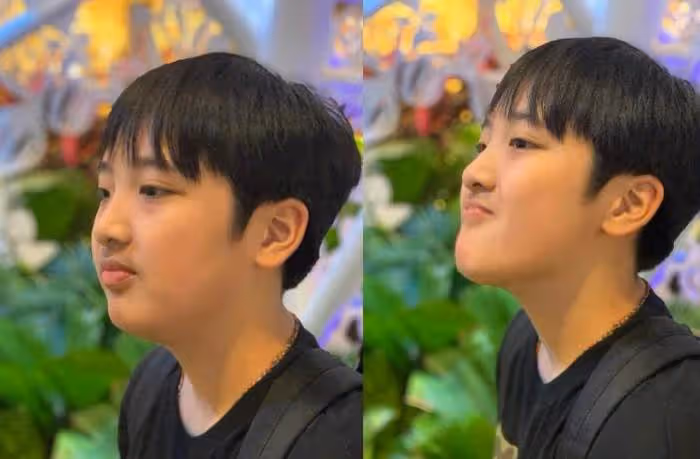 吳鎮宇兒子費曼長大了!13歲的他五官出眾顏值身材俱佳,網友驚嘆:簡直完美逆襲