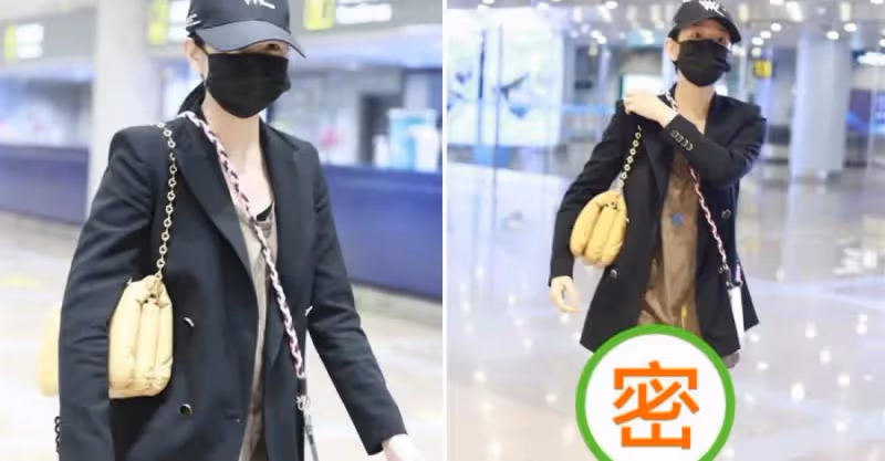 辣媽真敢穿！陳妍希穿西裝秀美腿，膚色白皙容貌依舊少女，圓潤身材玩下衣失蹤性感十足