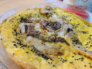 黃魚鯗煎蛋，在家做上海經典菜