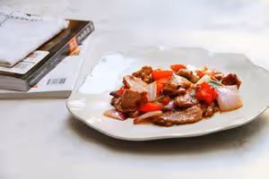 家常菜沙茶牛肉