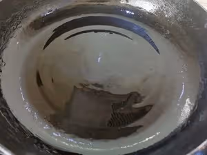韭菜盒子（燙麵）涼了也很軟