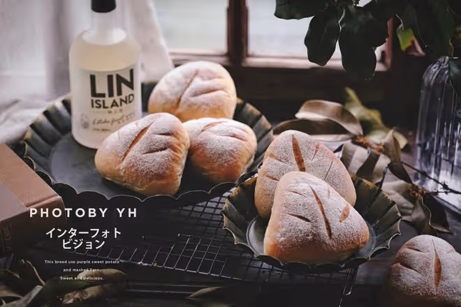 香芋紫薯麵包