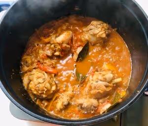 低卡巴斯克燉雞🍗家庭版西班牙風味燉雞