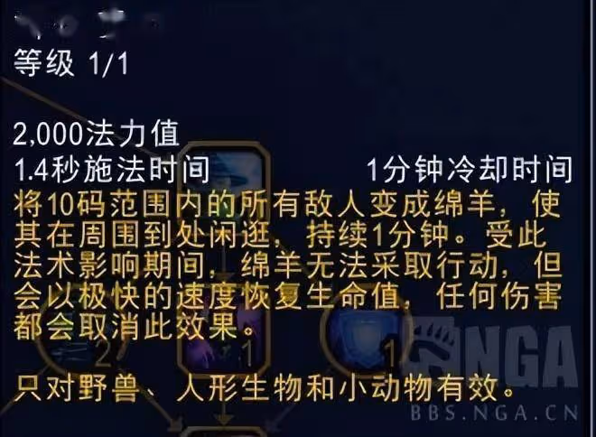 巨龍時代:法師三系天賦測試筆記,技能解釋、天賦潛在的聯動