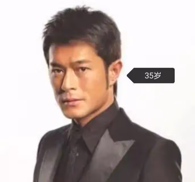 古天樂從18歲到50歲的變化