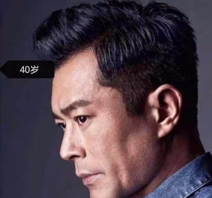 古天樂從18歲到50歲的變化