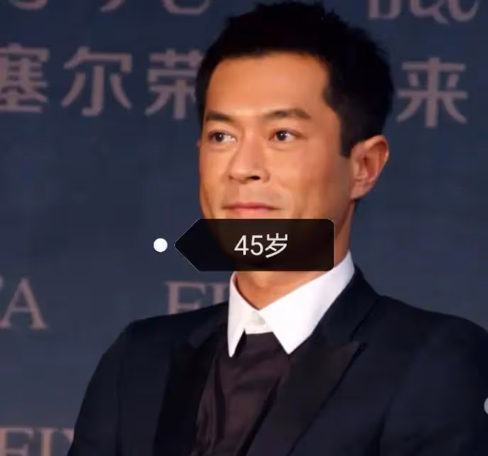 古天樂從18歲到50歲的變化