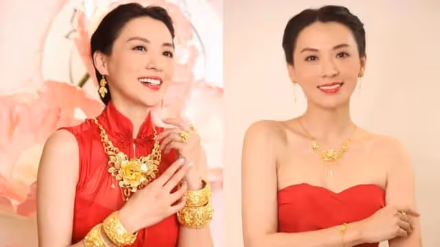 陳煒與醫生男友完婚　大紅喜服美照曝光！
