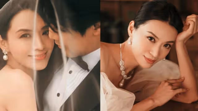 陳煒與醫生男友完婚　大紅喜服美照曝光！
