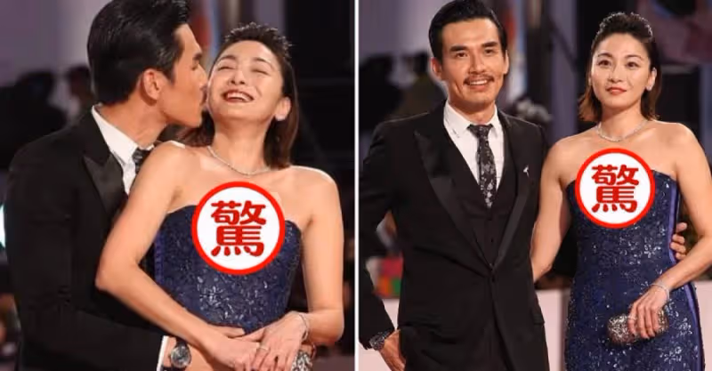 42歲江祖平穿衣真大膽！穿抹胸連體褲身形凹凸有致，完美展現黃金「三七比」，網友：真是韻味十足~