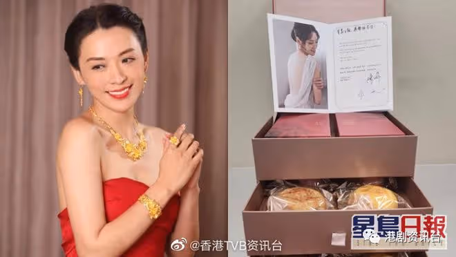 恭喜恭喜！TVB當紅花旦今日再婚，大方與老公親親讓傳媒任影