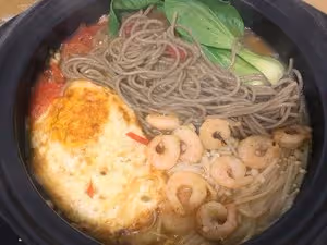 健康低卡——番茄蝦仁蕎麥麵&amp;10分鐘快手飯