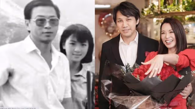 陳煒婚宴現場外曬恩愛　醫生老公承諾照顧一生一世