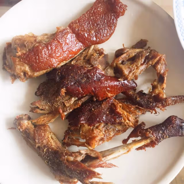 椒鹽酥烤鴨架