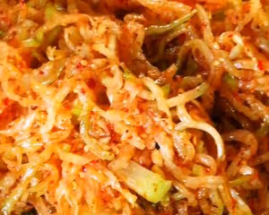 秋冬季的好鹹菜！秘制芥菜絲鹹菜