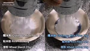 青花瓷冰皮月餅。無色素，免烤箱，成品堪比藝術品