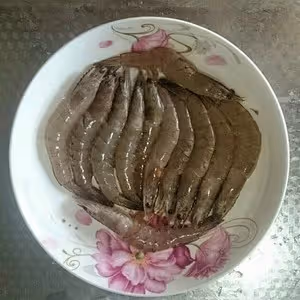3min微波爐烤蝦