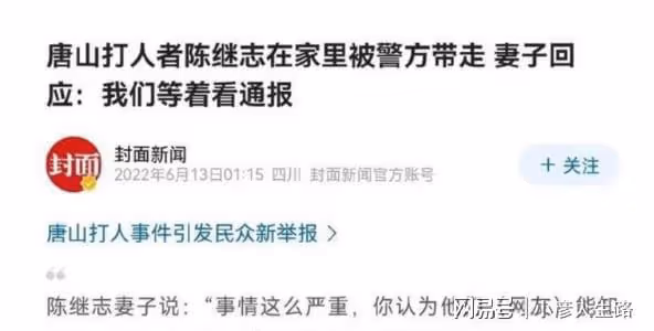 陳繼志家庭住址泄露:有人專門蹲守,陳繼志妻子被打擾到不敢出門