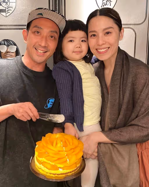 李燦森太太曬照宣布懷孕喜訊　4歲李元元即將當姐姐