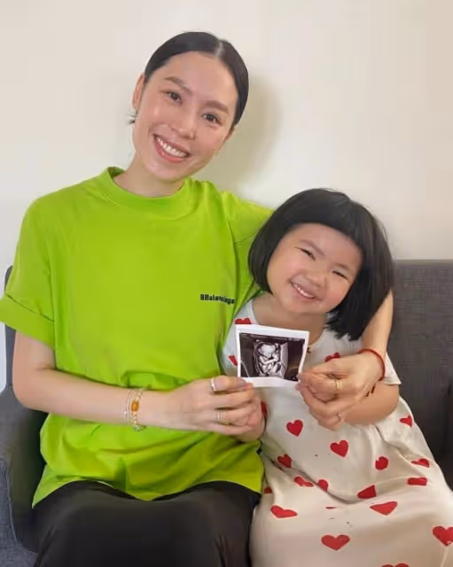 李燦森太太懷二胎　Lucy要當姐姐了！