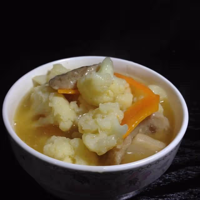上湯菜花