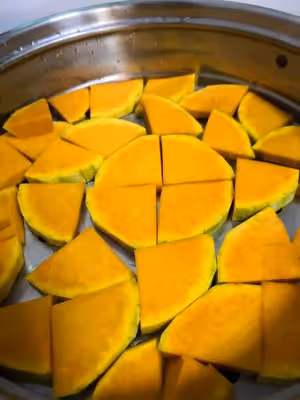超簡單的南瓜饅頭