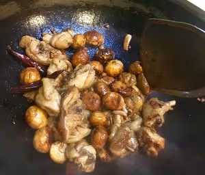 太好吃栗子燜雞