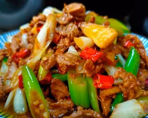 微辣、蔥香濃郁，羊肉香嫩不膻的蔥爆羊肉丨3分鐘出鍋好吃的連蔥都不剩