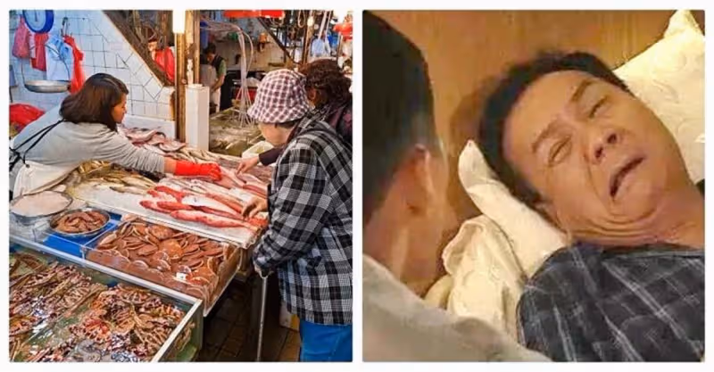 尪偷吃小三生子，正宮市場賣魚獨自帶大4子女，夫躺病床無悔意還在聯絡小三，超慘下場曝光